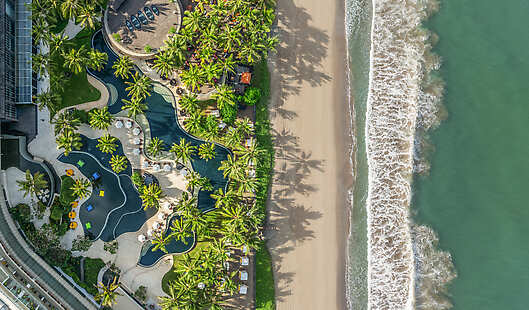 Aerial View of Wet Deck