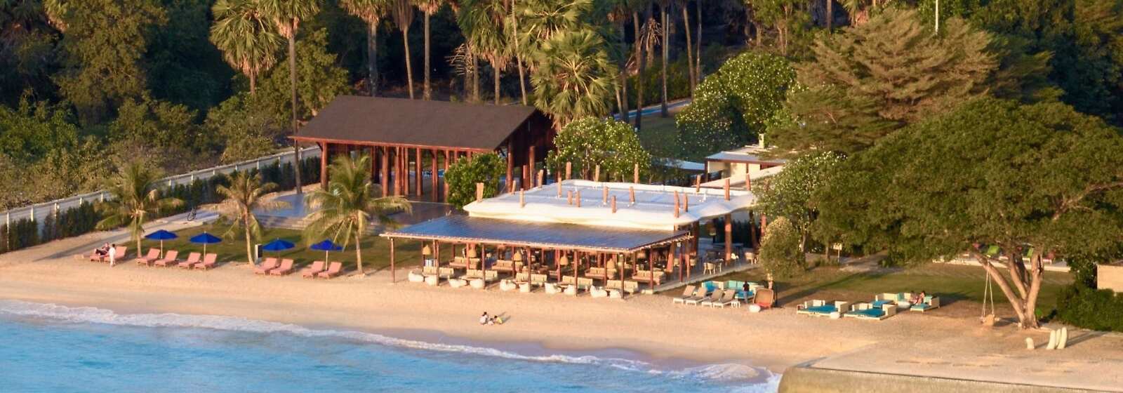 Aerial View of SO/ Hua Hin Private Beach