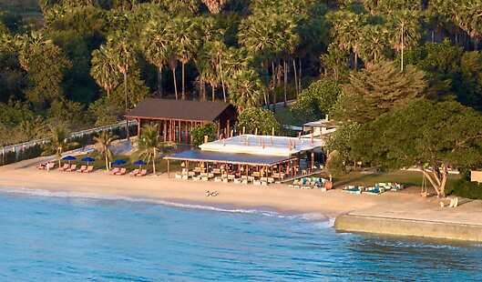 Aerial View of SO/ Hua Hin Private Beach