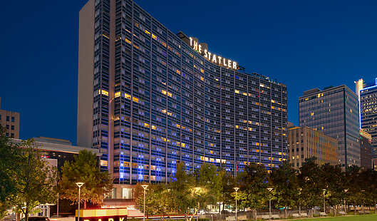 Front exterior shot from local park