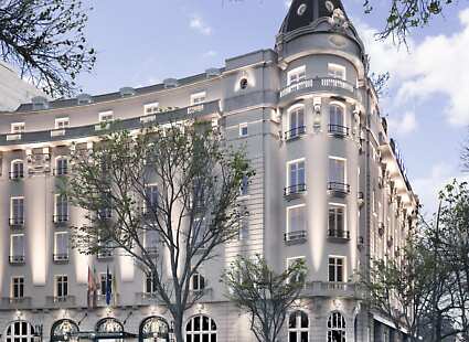 Mandarin Oriental Ritz, Madrid a Historic 1910 Belle Epoque Palace Building.