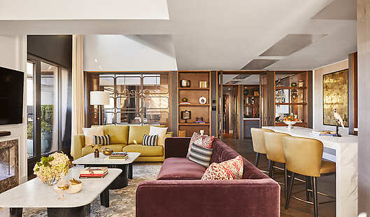 Anglada House: Two Bedroom Rooftop Suite with Terrace Living Area