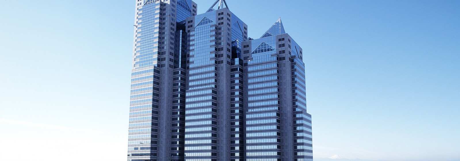 Park Hyatt Tokyo occupies the top 14 floors of the 52-storey Shinjuku Park Tower with sweeping views