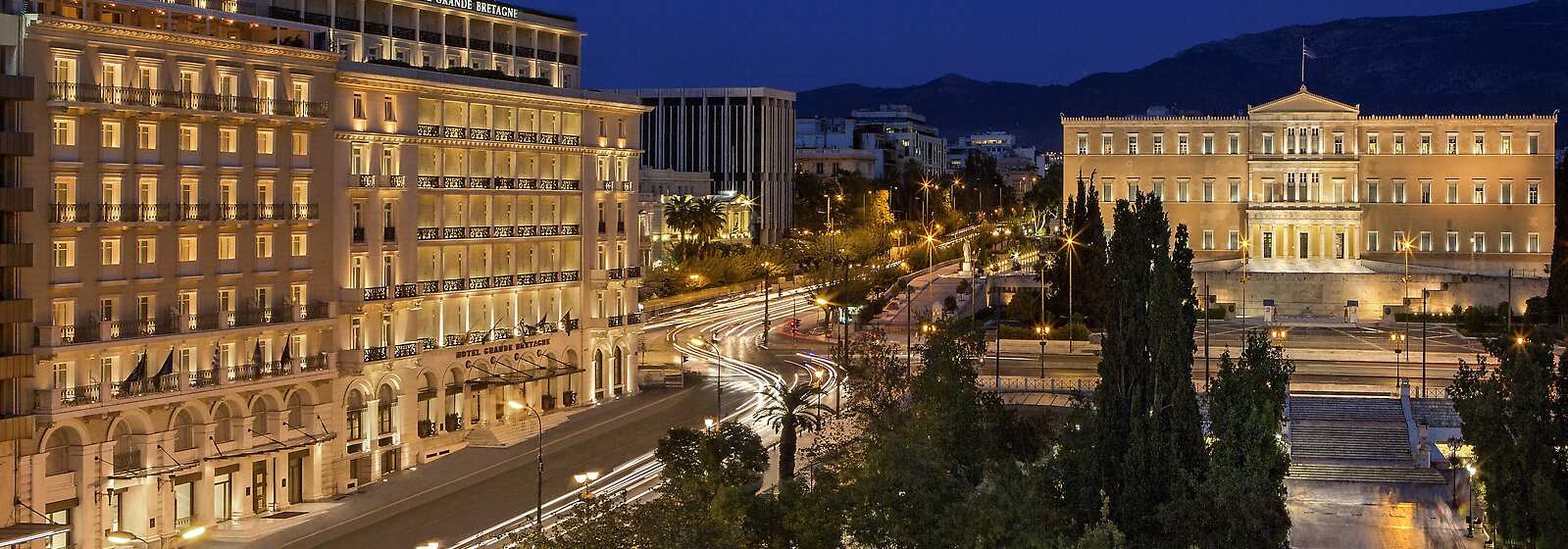 Aerial View of King George Hotel