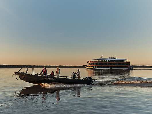 Cruise about Pure Amazon, an A&K Sanctuary