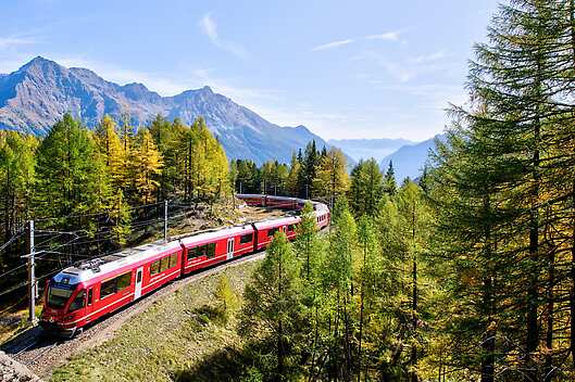 Glacier Express Train - Switzerland