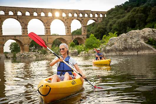 Greet the day with a kayak excursion through the Gorges de l'Ardėche in France on an Active & Discovery river cruise.