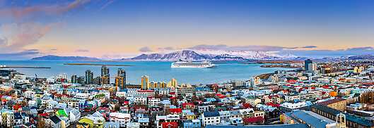 Norwegian Star in Reykjavik