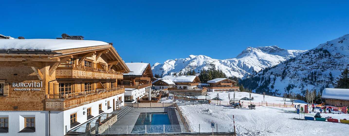 Burg Vital Resort - Winter View