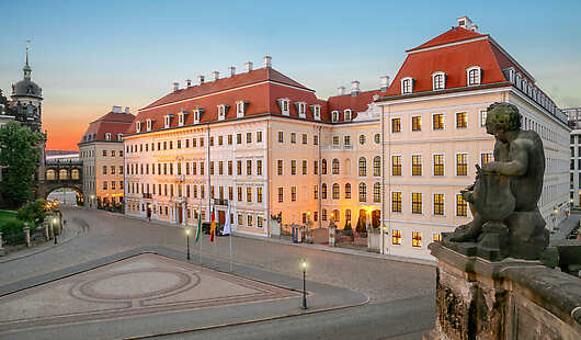 Exterior of Hotel Taschenbergpalais Kempinski Dresden