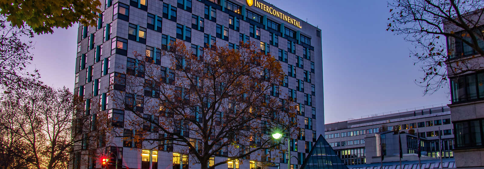Aerial View of InterContinental Berlin