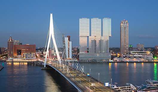 nhow Rotterdam  Iconic building, amazing views and high end service