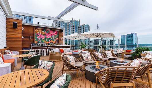 Merchant & Trade Rooftop Bar