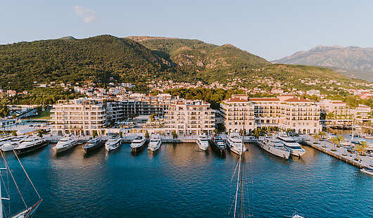 Aerial View of Regent Porto Montenegro