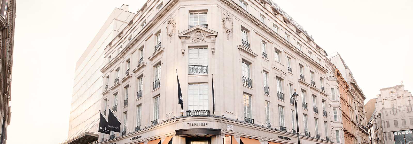 Exterior of The Trafalgar St. James London, Curio Collection by Hilton