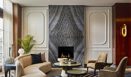 Lobby Fireplace