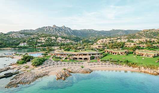 Aerial View of Hotel Pitrizza