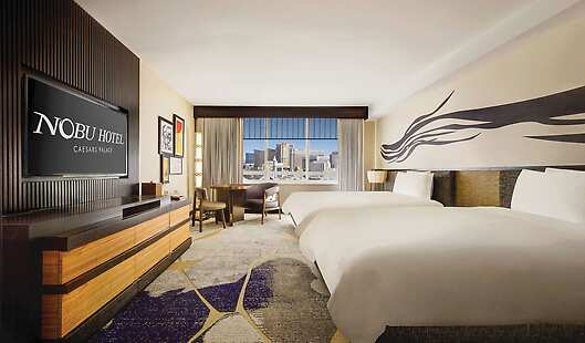 Strip View Double Queen Guestroom
