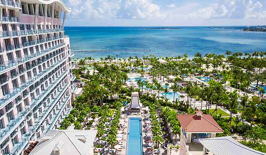 Aerial View of SLS Baha Mar