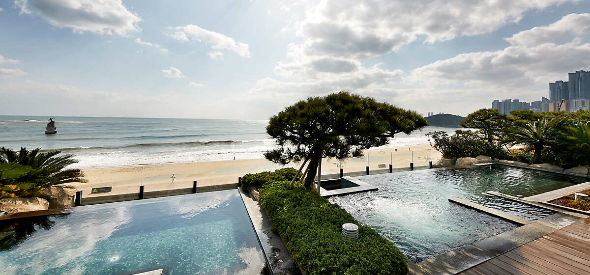 Aerial View of Swimming Pool