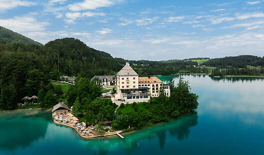 Aerial View of Rosewood Schloss Fuschl