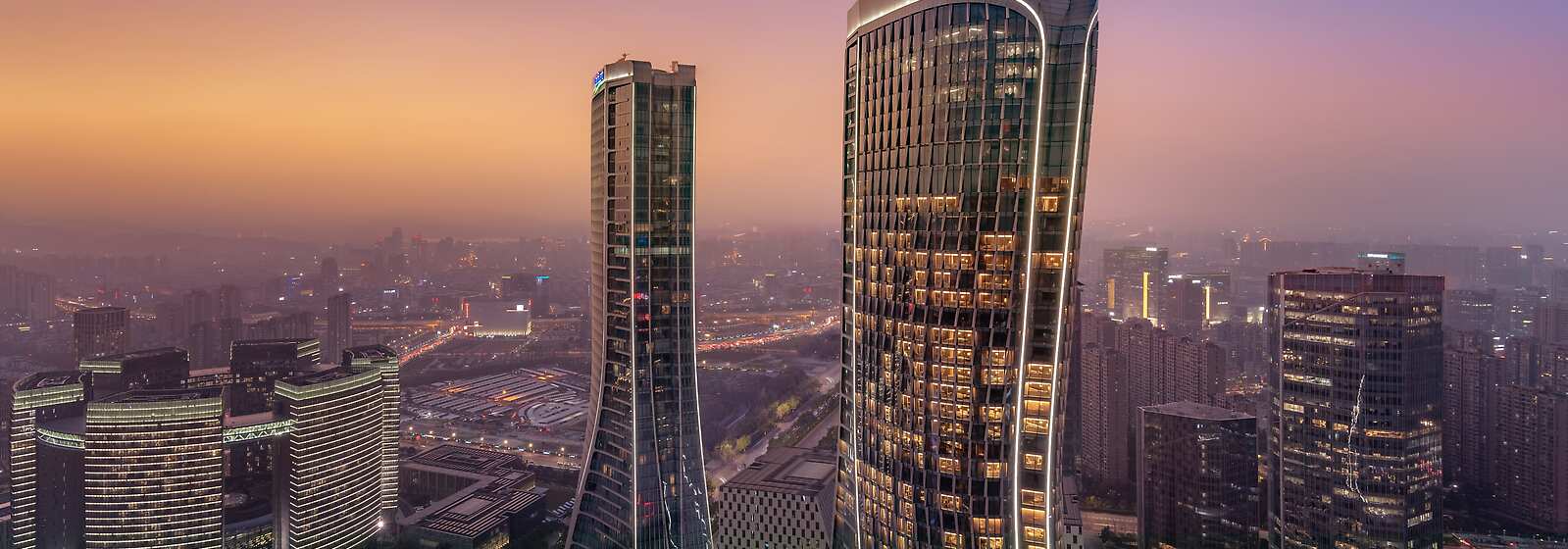 Aerial View of Conrad Hangzhou