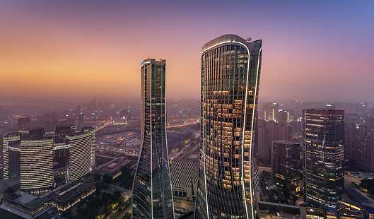 Aerial View of Conrad Hangzhou