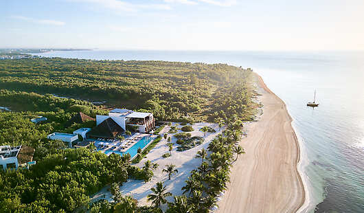Aerial View of Chable Maroma