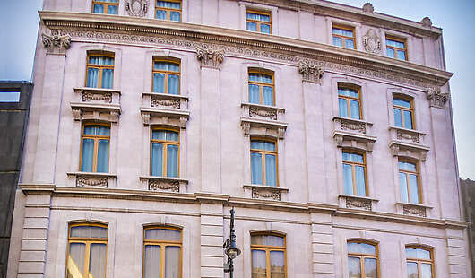 Our façade, dating back to the 1900s