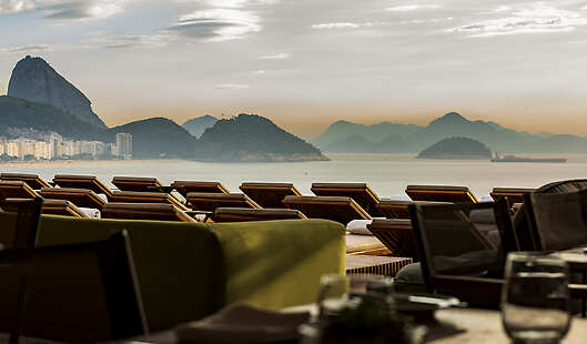 The Rooftop with Views of Copacabana