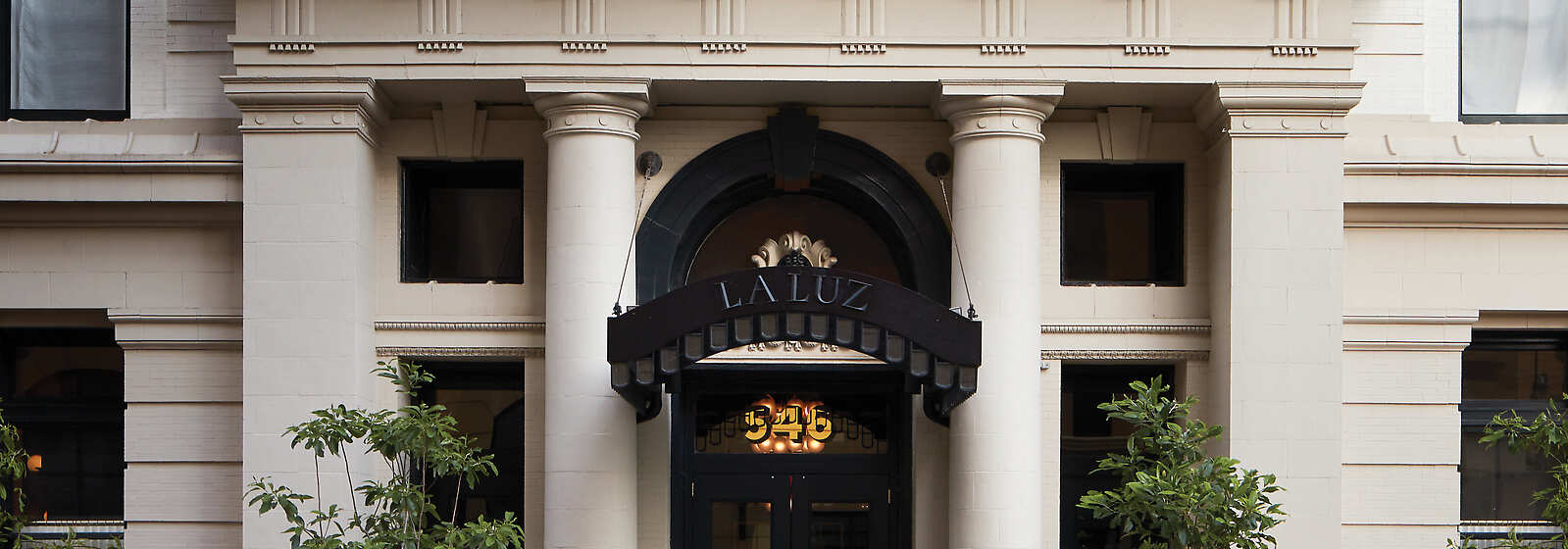 Maison de la Luz Hotel Entrance.