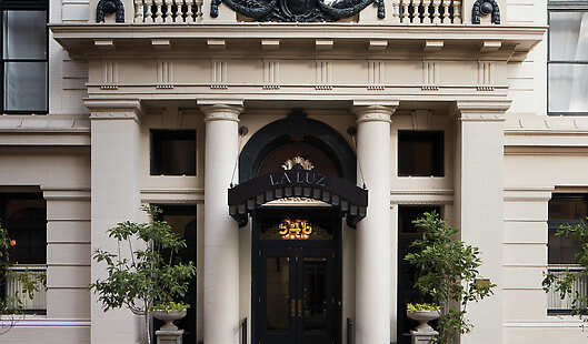 Maison de la Luz Hotel Entrance.