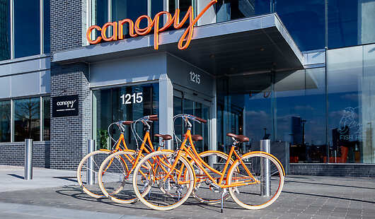 Canopy Bikes complimentary for guest usage