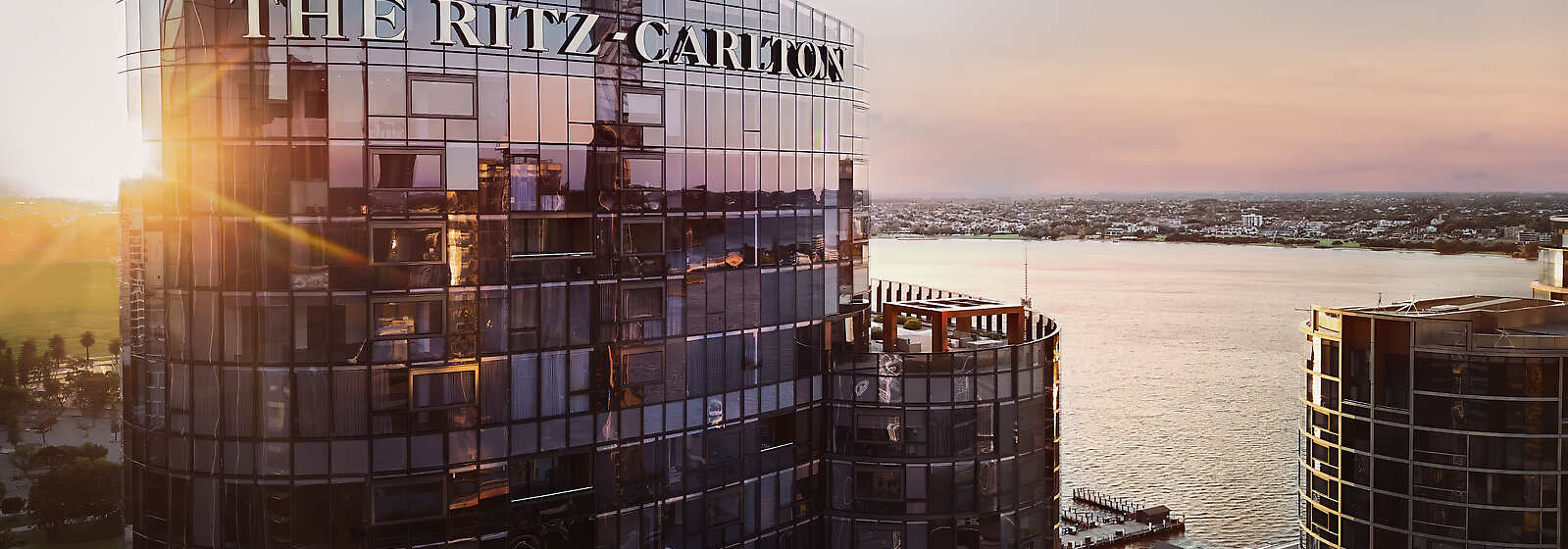 Aerial View of The Ritz-Carlton, Perth