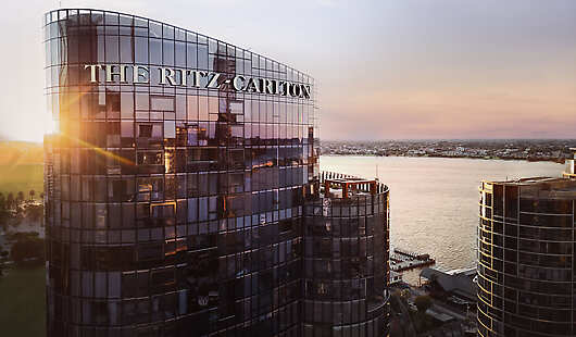 The Ritz-Carlton, Perth Exterior Sunrise