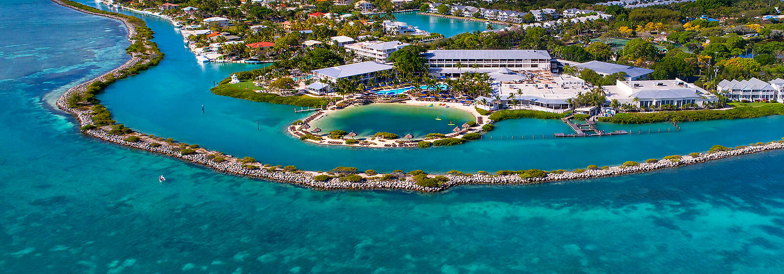 Hawks Cay Resort aerial view