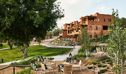 Exterior of Bishop's Lodge