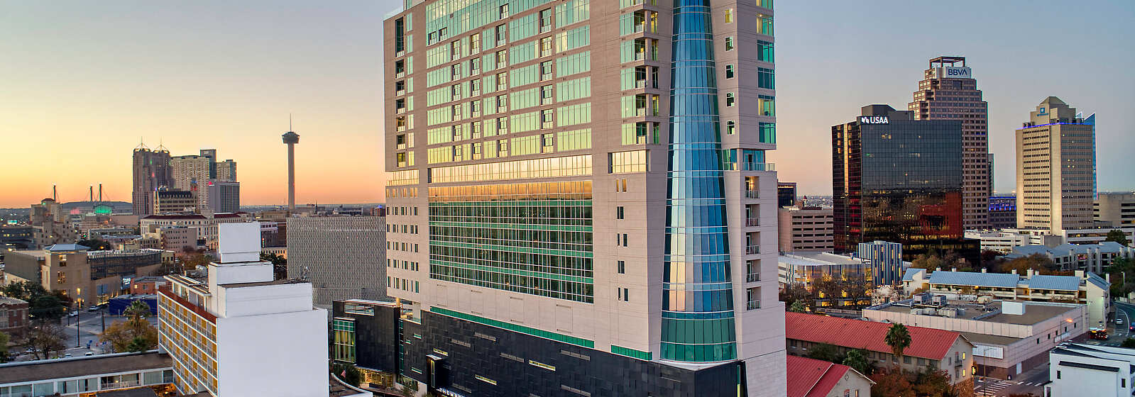 Aerial View of Thompson San Antonio Riverwalk