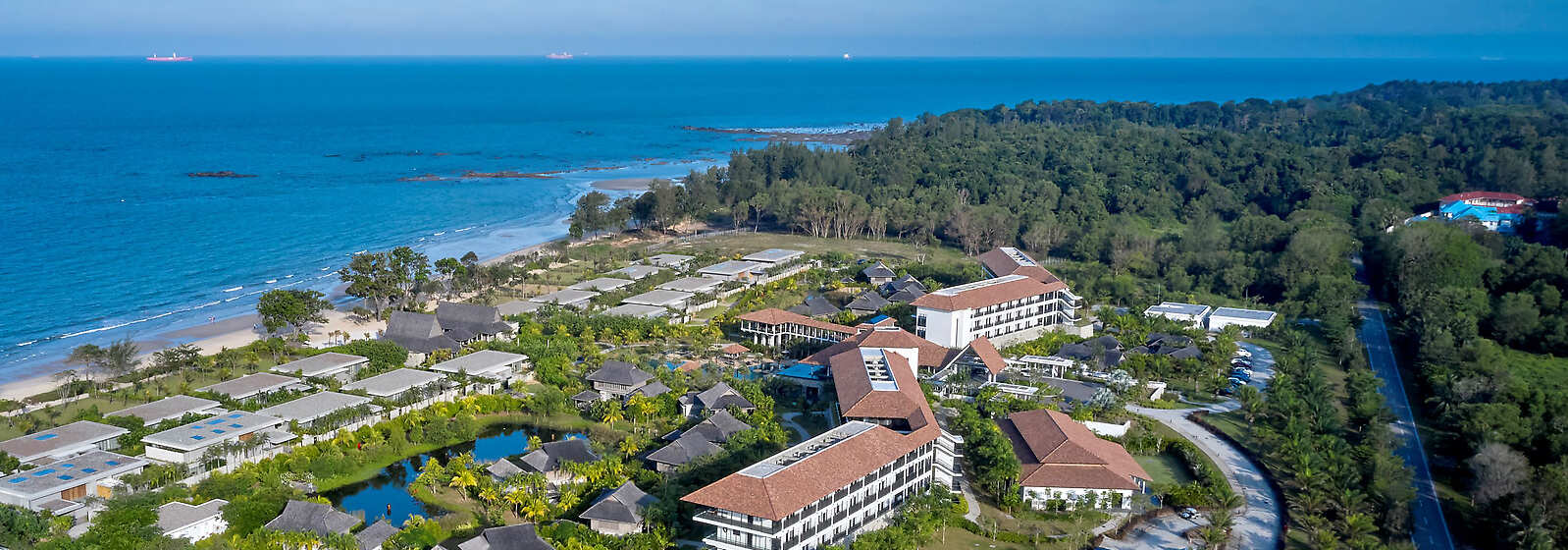 Aerial View of Anantara Desaru Coast Resort & Villas