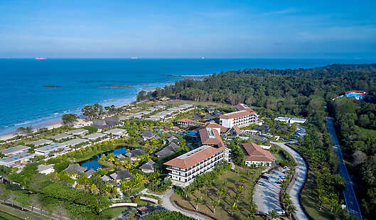 Aerial View of Anantara Desaru Coast Resort & Villas