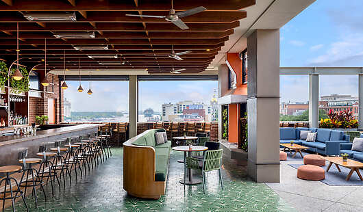 The Lost Square rooftop bar