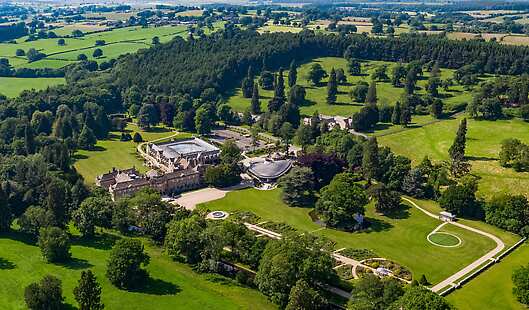 Aerial View of Grantley Hall