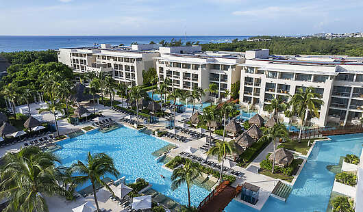 Aerial View Paradisus La Perla