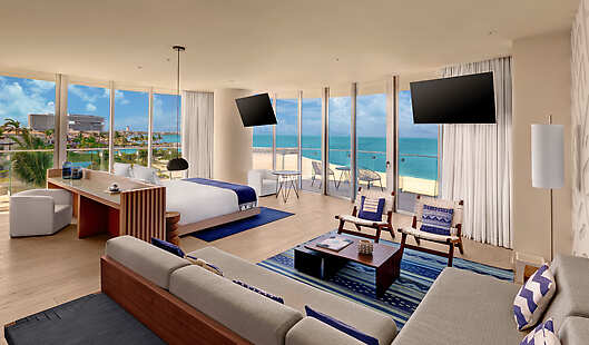 Premier Oceanfront One Bedroom Suite
