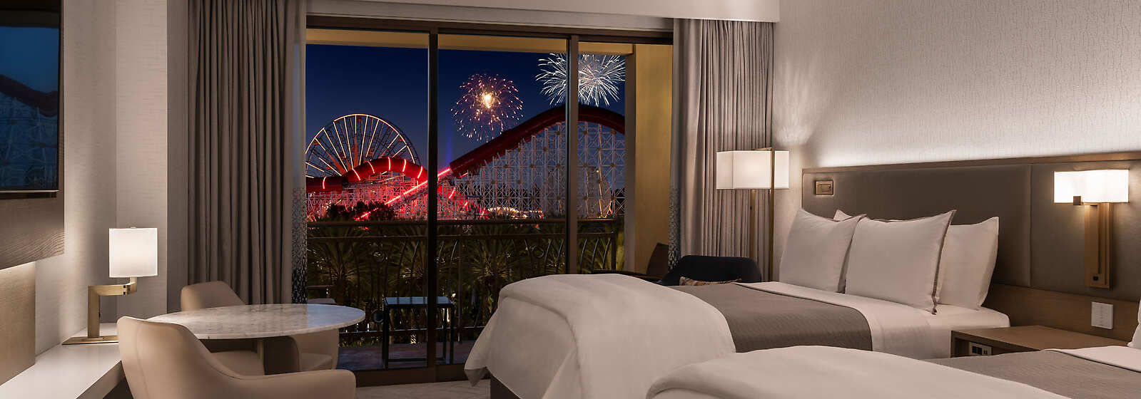 Park View Double Queen Guestroom