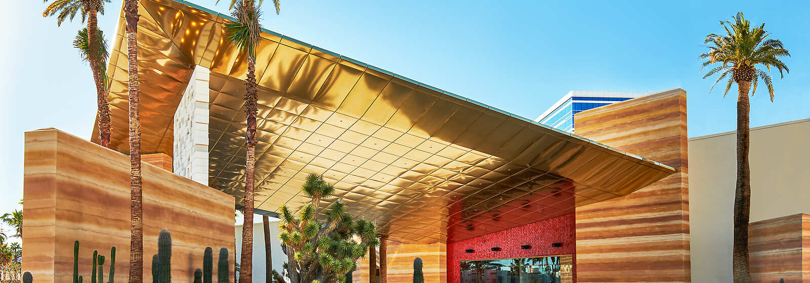 Main Entrance of Virgin Hotels Las Vegas 