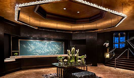 Lobby with florals of The Ritz-Carlton, Atlanta