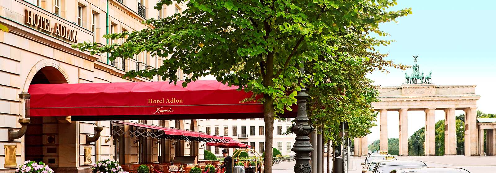 Main Entrance of Hotel Adlon Kempinski Berlin 