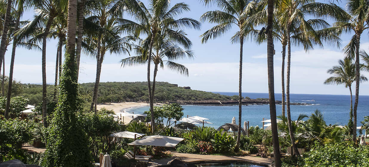 Aerial View of Swimming Pool