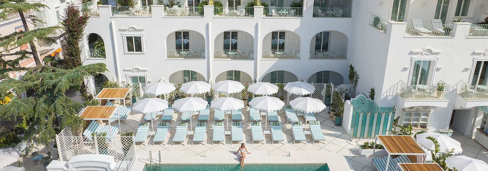 Aerial View of Hotel La Palma, Oetker Collection and Outdoor Pool
